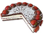 Erdbeer-Schokoladen-Quarktorte